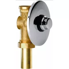 Baterie pentru bideu Remer TE171 Robinet pisoar vertical D.1" (3/4") FI temporizator (6-8sec)