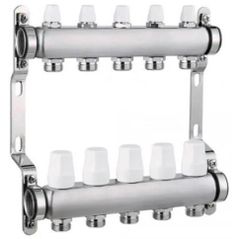 Комплект распределителей Hydro S Colector complet din Inox, 12 căi, 1" (0711667)