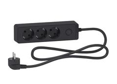 Фильтр электрический Schneider ST9433B, 3 locuri + intr. 16A 3m