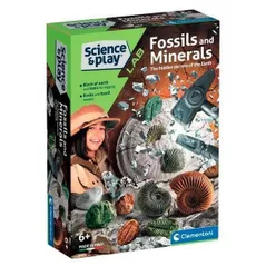 Набор для творчества Clementoni Set de descoperirea Fosile si minerale (61409)