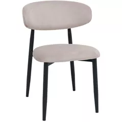 Стул Deco Meridian Beige + Black Legs