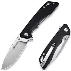 Нож походный Sencut S25055-1 Stratex, G10 negru, Liner Lock