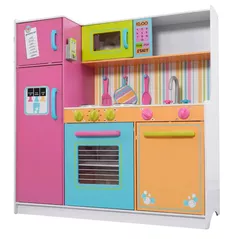 Bucătărie și veselă de jucărie KinderKraft 53100-MSN Deluxe Big & Bright Kitchen
