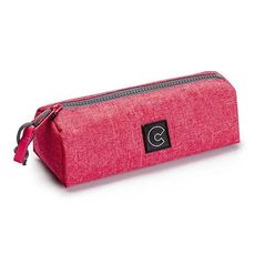 Penar școlar Carioca 56984 Eco Family cu fermoar, fara rechizite, rosu