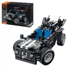 Конструктор iM.Master 6810 Mașină SWAT 2în1, Mechanical Master, 391pcs