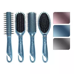 Аксессуар для дома Promstore 33523 Щетка для волос пластик, ручка-крючок, 4 модели