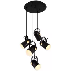 Corp de iluminat interior Ozcan Lustra 5019-5A (black)