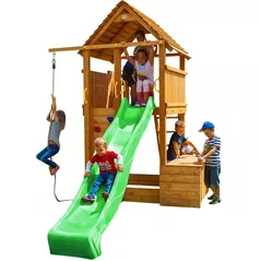 Teren de joacă Fungoo FORTRESS Toybox teak painted