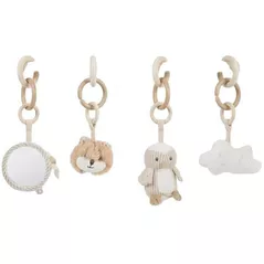 Игрушка-подвеска Premaman PJQV2H-ECR-UNQ Set 4 jucarii de agatat Bande De Reveurs Ecru