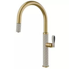 Bateria bucătărie Gessi 60914-435 Crème/Brass Br PVD