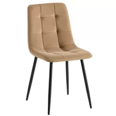 Стул Interdepo TED new, Dark Beige Velvet 20A17BLK-05