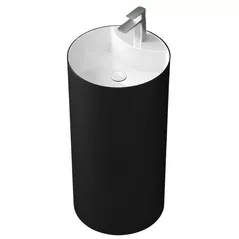 Раковина Dremex Gelcoat CONE 440x870 White + Black Mat