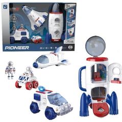 Mașină Wenyi WY894A-3 Set de joc Explorarea spațiului 3 în 1 (lumină/sunet)