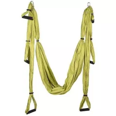 Echipament pentru yoga inSPORTline SL-00014117 Hamac aerial yoga 12699-1 fără fixari green