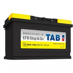 Acumulator auto TAB EFB Stop&Go 80Ah 800EN 315x175x190 -/+ (58088)