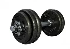 Гантель LiveUp LS2311/15/GY Set gantere 15kg