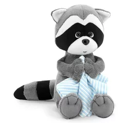Jucărie de pluș Orange Toys OS616/20 Denny the Raccoon with towel 20cm