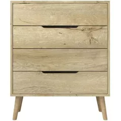Комод Trendy Flora-Sapphire Oak, 78x95x45cm (GTR008148)