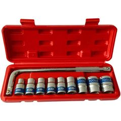 Набор головок, бит, насадок miscellaneous Y36-42, головки с ключем 10PC