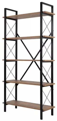 Офисный стеллаж Hanah Home Elysian Atlantic Pine Black