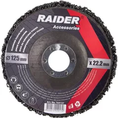 Набор головок, бит, насадок Raider 164137 Disc de curățat, 125mm