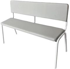 Scaun școlar Tisam Скамейка полумягкая со спинкой 1240х465х790мм, Ral7035 (кожзам) (0405)