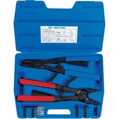 Плоскогубцы King Tony 45211PP щипцы для стопорных колец 2 шт. L=406мм.с сменными насадками (14 пр.)