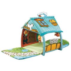 Covoraș de joacă Kikka Boo 31201010254 Salteluta de joaca Casa Bebe