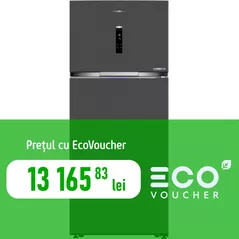 Frigider cu congelator sus Grundig GDPN67830FXRW