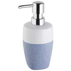 Dozator săpun Bisk 06306 STONE albastru. (ceramica)
