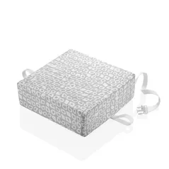 Стульчик для кормления BabyJem 452 Pernuta inaltator pentru scaun de masa Gri, 32x32 cm