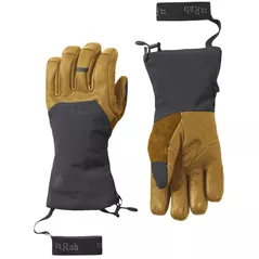 Îmbrăcăminte sport Rab Manusi barbati Guide GTX Gauntlets Black/Tan XL (QAJ-45-BTN-XLG)