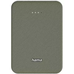 Acumulator extern USB (Powerbank) Hama 201713 Colour 10 Power Pack, 10000 mAh, 2 Outputs: USB-C, USB-A, green
