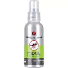 Accesoriu pentru camping Lifesystems Midge 100 ml, spray impotriva insectelor