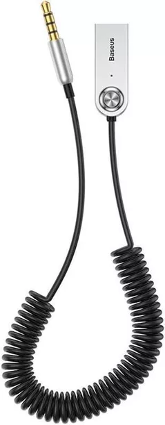 Accesoriu auto Baseus CABA01-01 Car Adapter Wireless Audio Receiver 3.5mm BA01, Black