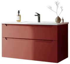 Dulap pentru lavoar Orka Messina 85 Tuscan Red