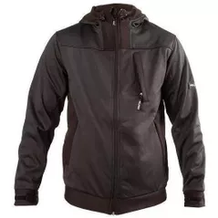 Îmbrăcăminte de lucru Profmet 365602 Jachetă, L, cu glugă, cu membrană TPU 300gsm, 100% poliester(softshell), negru