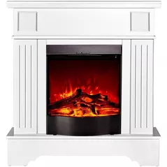 Камин электрический ArtFlame Marina Extra & Corsica, 1092x1034x300 mm, Alb
