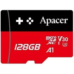 Card de memorie flash Apacer AP128GMCSX10U7-RAGC microSDXC 128GB w/o Adapter RP