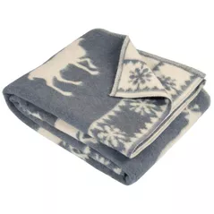 Textile de casă Ярослав 223293 плед шерсть мериноса 190х200