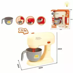 Bucătărie și veselă de jucărie ToyMall 000389 Electrocasnice - mixer cu sunet si lumini