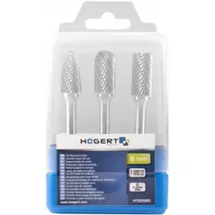 Набор головок, бит, насадок Hoegert HT6D580 фрезы по металлу 3 шт.