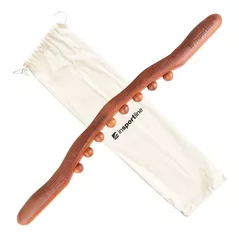 Массажер механический inSPORTline 9388 Bara masaj din lemn (8 el) 51 x 3.5 cm IN25261 Jarosa 100