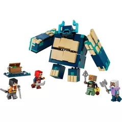 Set de construcție Lego 21591 Minecraft Batalia cu Gardianul Distorsionat