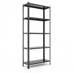 Raft de depozitare Nex Home Raft metalic REK 1700x750x300 mm, 5 rafturi metal, black