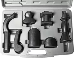 Набор ручных инструментов JTC JTC-2554 Комплект рихтовочных оправок прорезиненных, 7 предмета