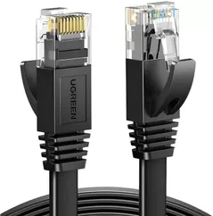 Cablu IT Ugreen 50174, Cat6 Flat Ethernet Cable, U/UTP, 2m, Black