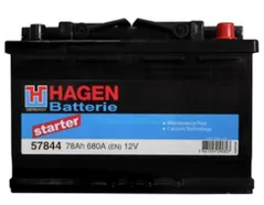 Автомобильный аккумулятор Hagen 57844 Starter