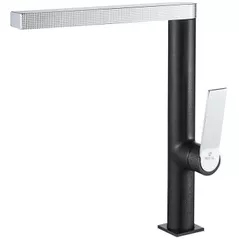 Смеситель кухонный Helika-AquaSanita 7083-601 CANTUS Black metallic