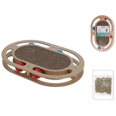 Когтеточка Promstore 49586 Zgarietoare cu platforma pentru joc Pets 41x27x5cm MDF